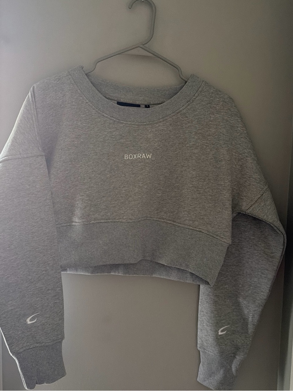 Boxraw cropped sweatshirt